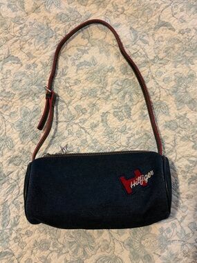 Tommy Hilfiger Denim Cylinder Shoulder Bag